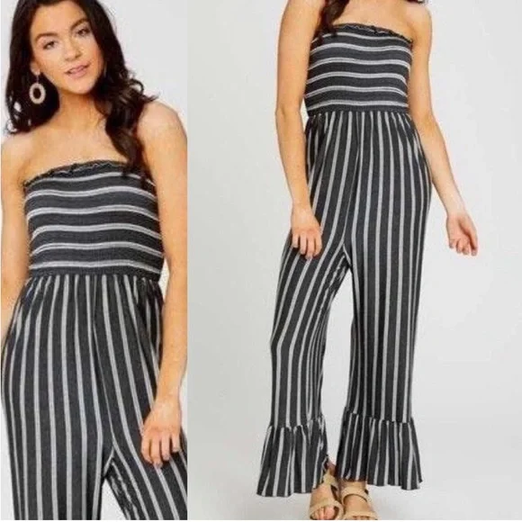 NWTS Altar’d State Magnolia Sleeveless one piece jumpsuit - Picture 10 of 10